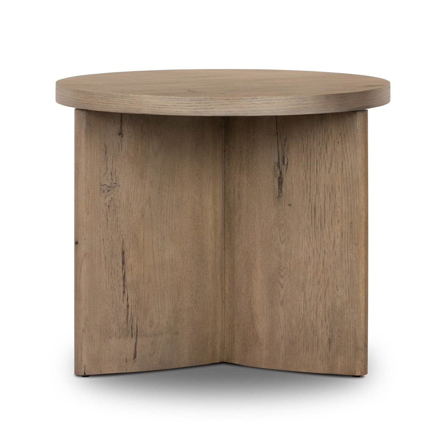 Toli End Table - Rustic Grey Veneer