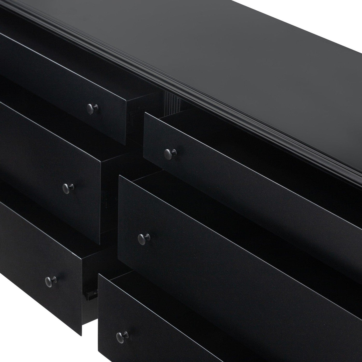 Lendon 6 Drawer Dresser - Black