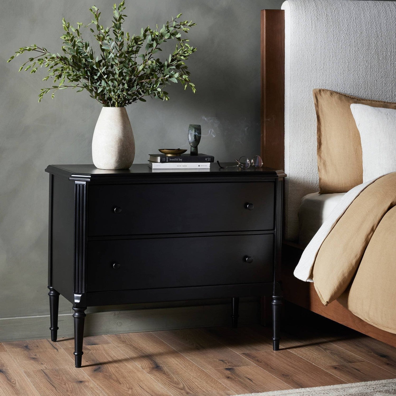 Lendon Nightstand - Black