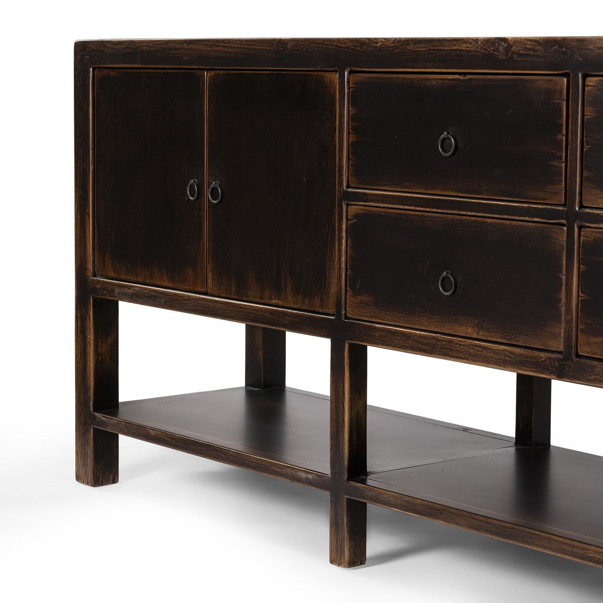 Shizuko Sideboard - Distressed Walnut