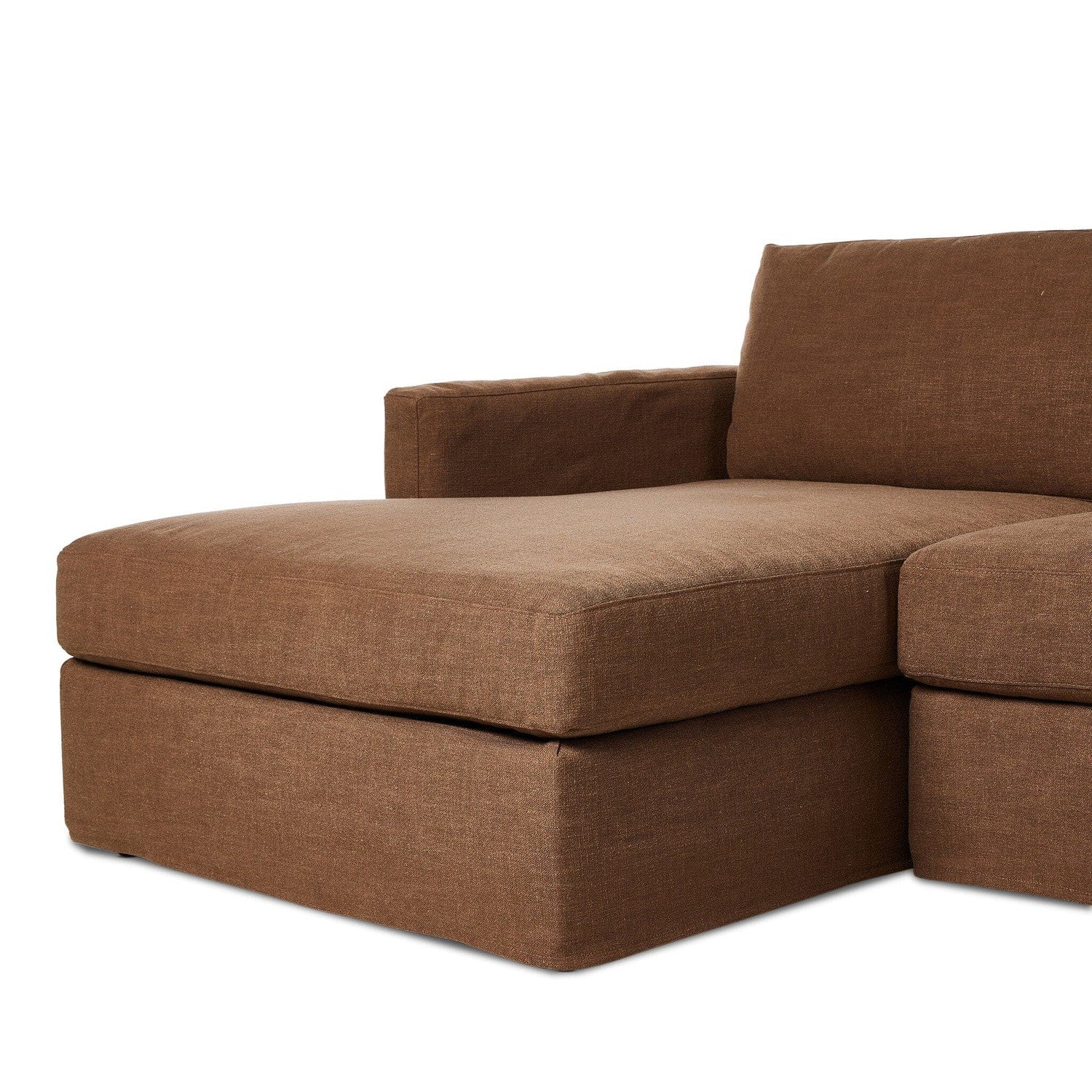 Hampton 2-Piece Slipcover Sectional - Antwerp Cafe