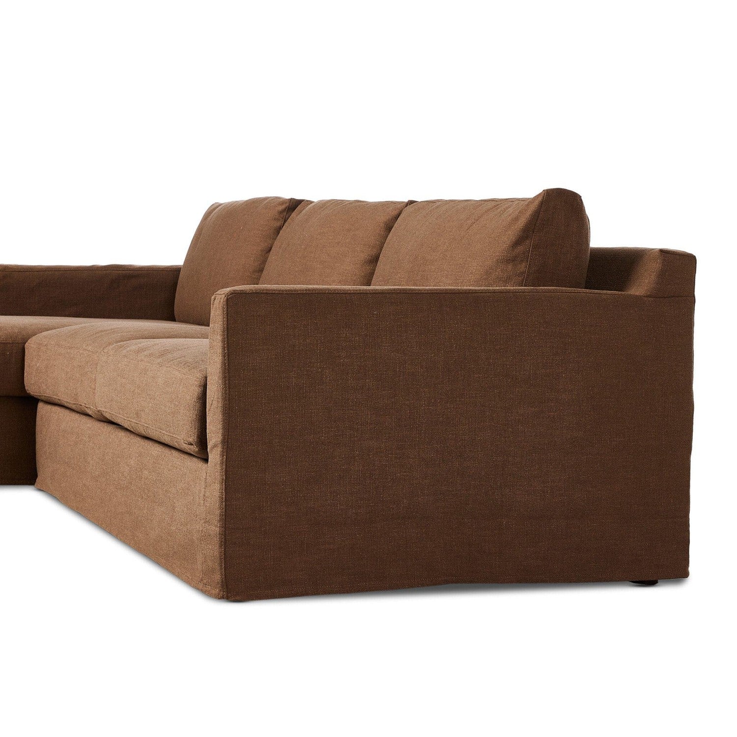 Hampton 2-Piece Slipcover Sectional - Antwerp Cafe