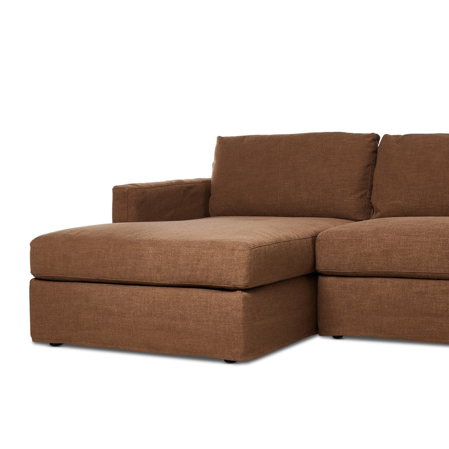 Hampton 2-Piece Slipcover Sectional - Antwerp Cafe