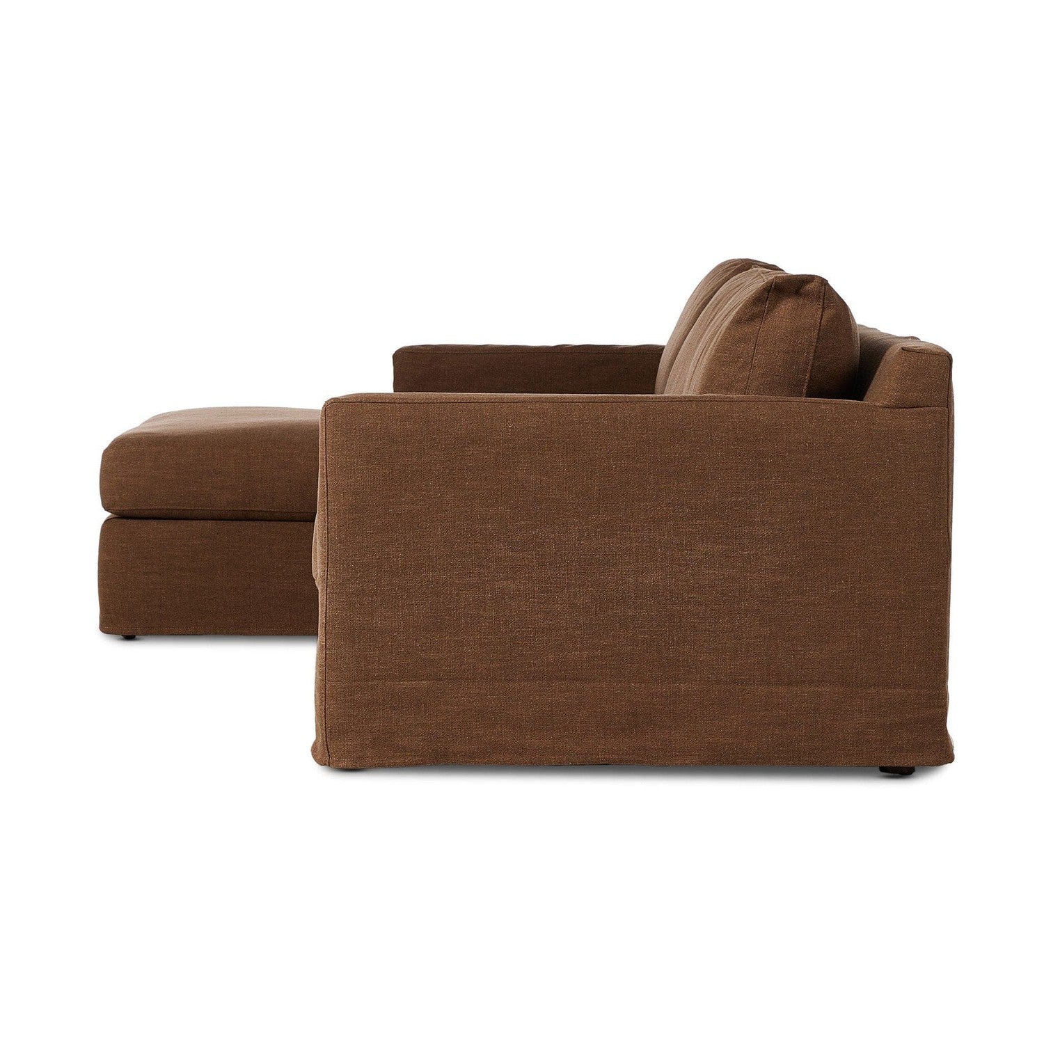 Hampton 2-Piece Slipcover Sectional - Antwerp Cafe