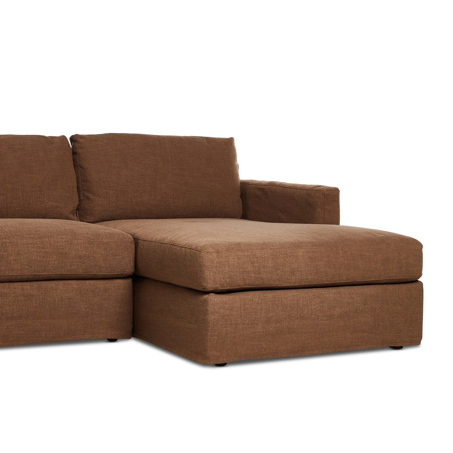 Hampton 2-Piece Slipcover Sectional - Antwerp Cafe