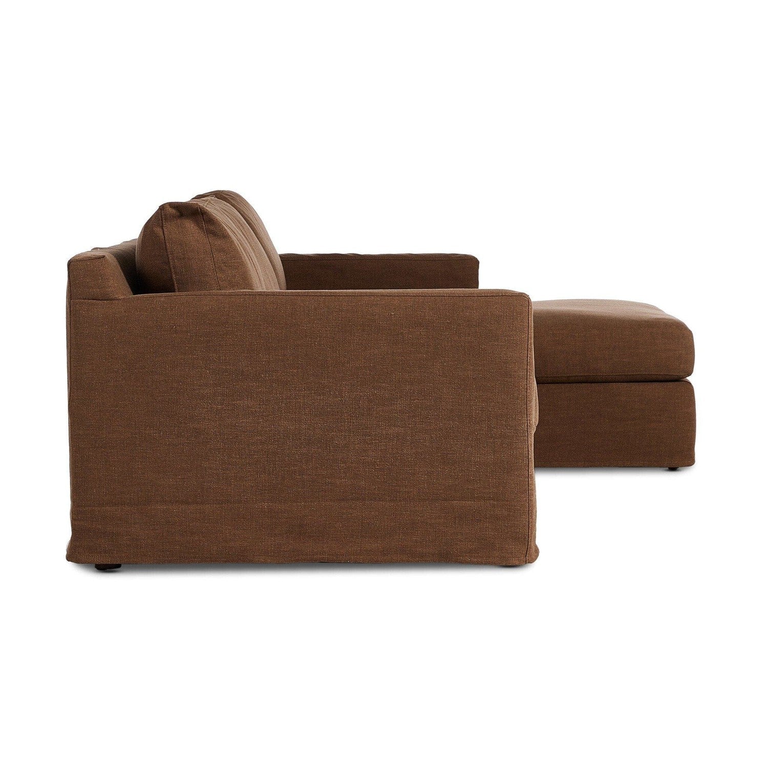 Hampton 2-Piece Slipcover Sectional - Antwerp Cafe