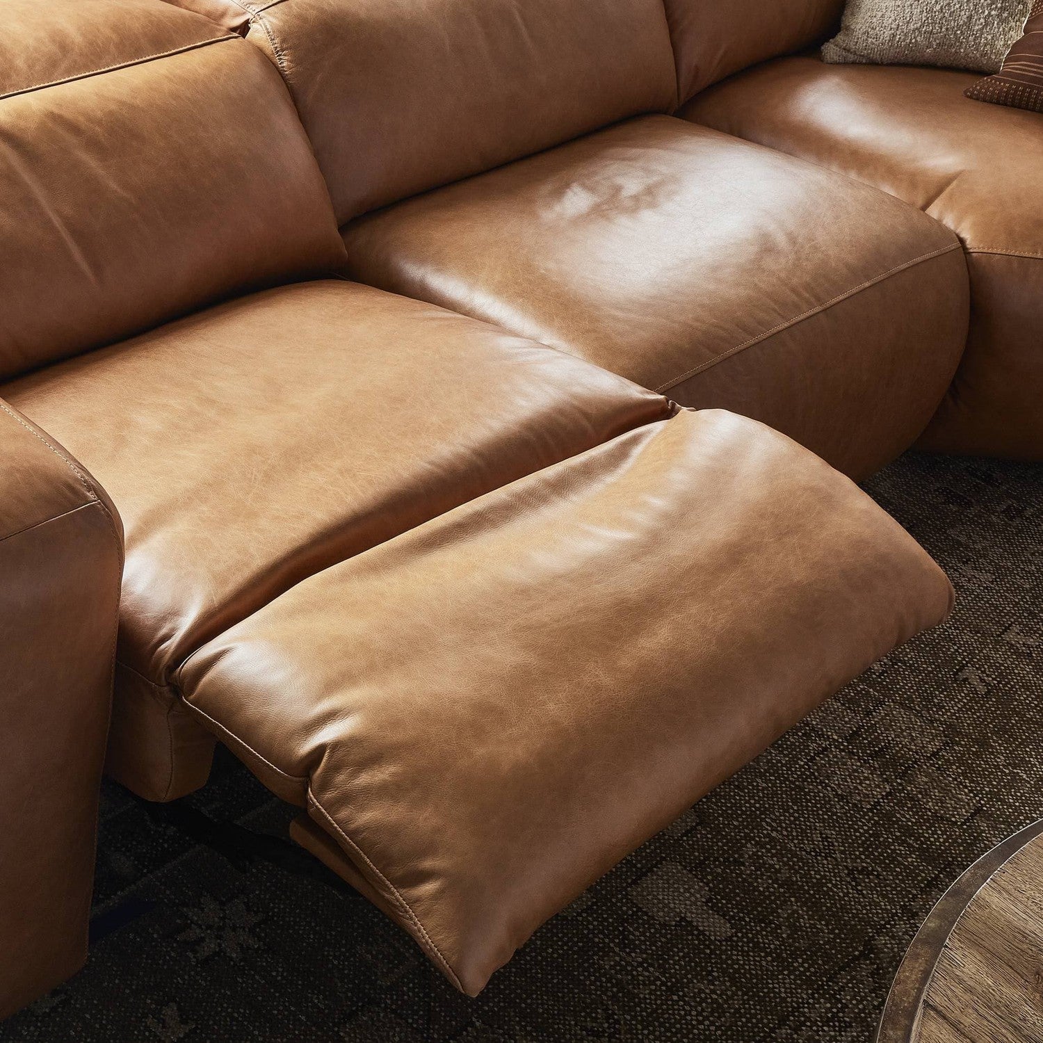 Radley Power Recliner 5-Piece Sectional - Sonoma Butterscotch