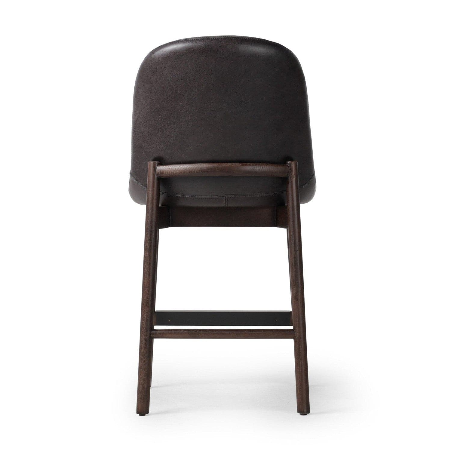 Sora Armless Bar + Counter Stool - Sonoma Black