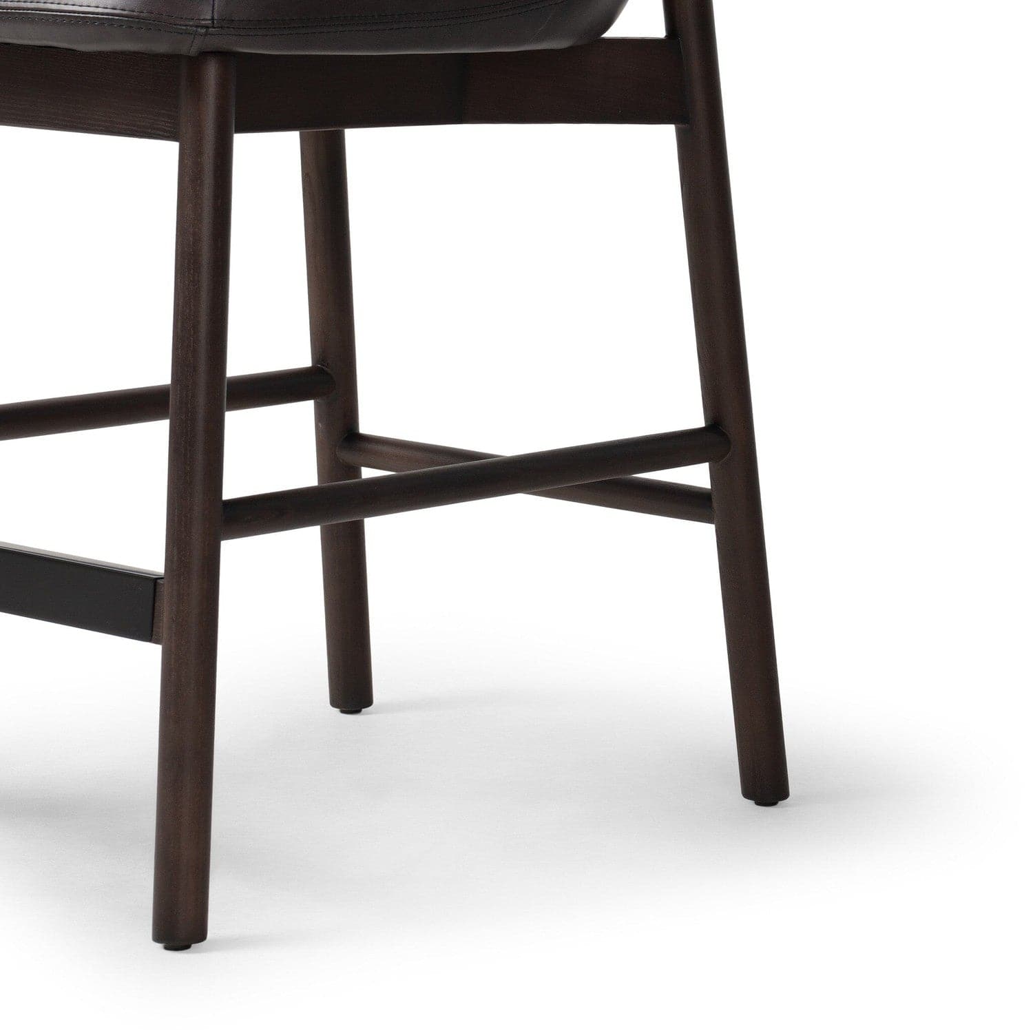 Sora Armless Bar + Counter Stool - Sonoma Black