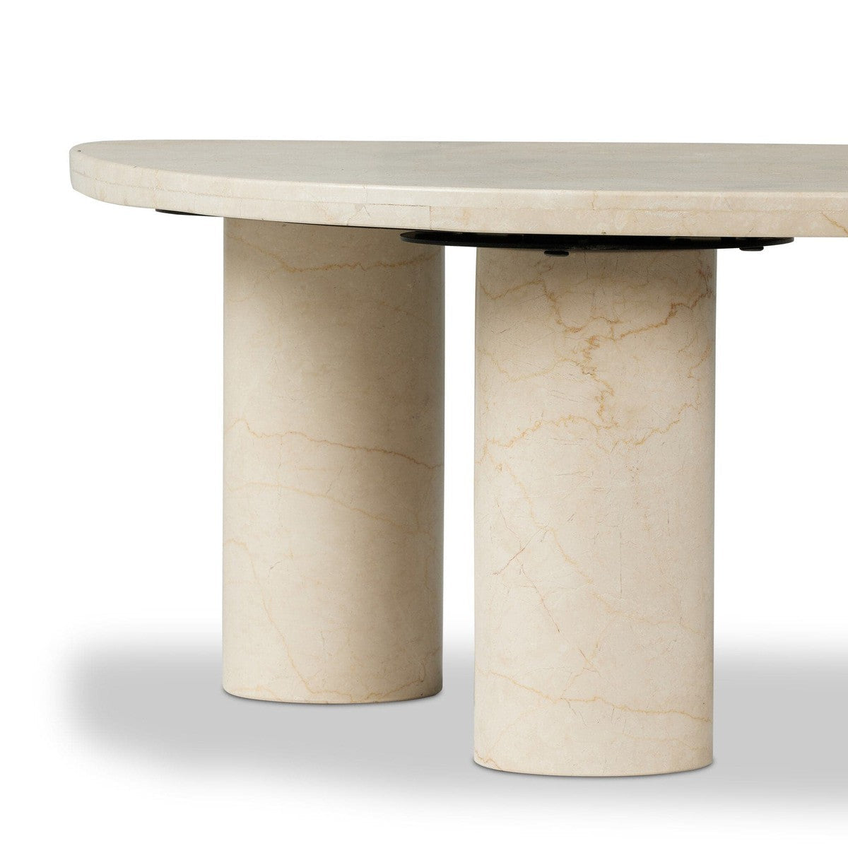 Zion Coffee Table - Cream Marble