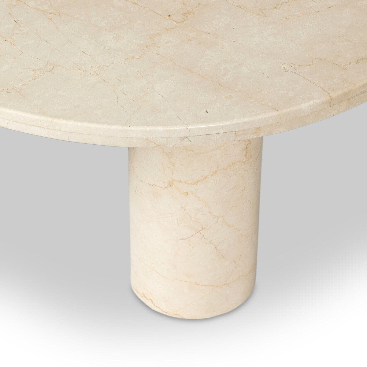 Zion Coffee Table - Cream Marble