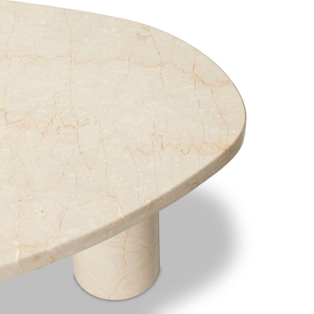 Zion Coffee Table - Cream Marble