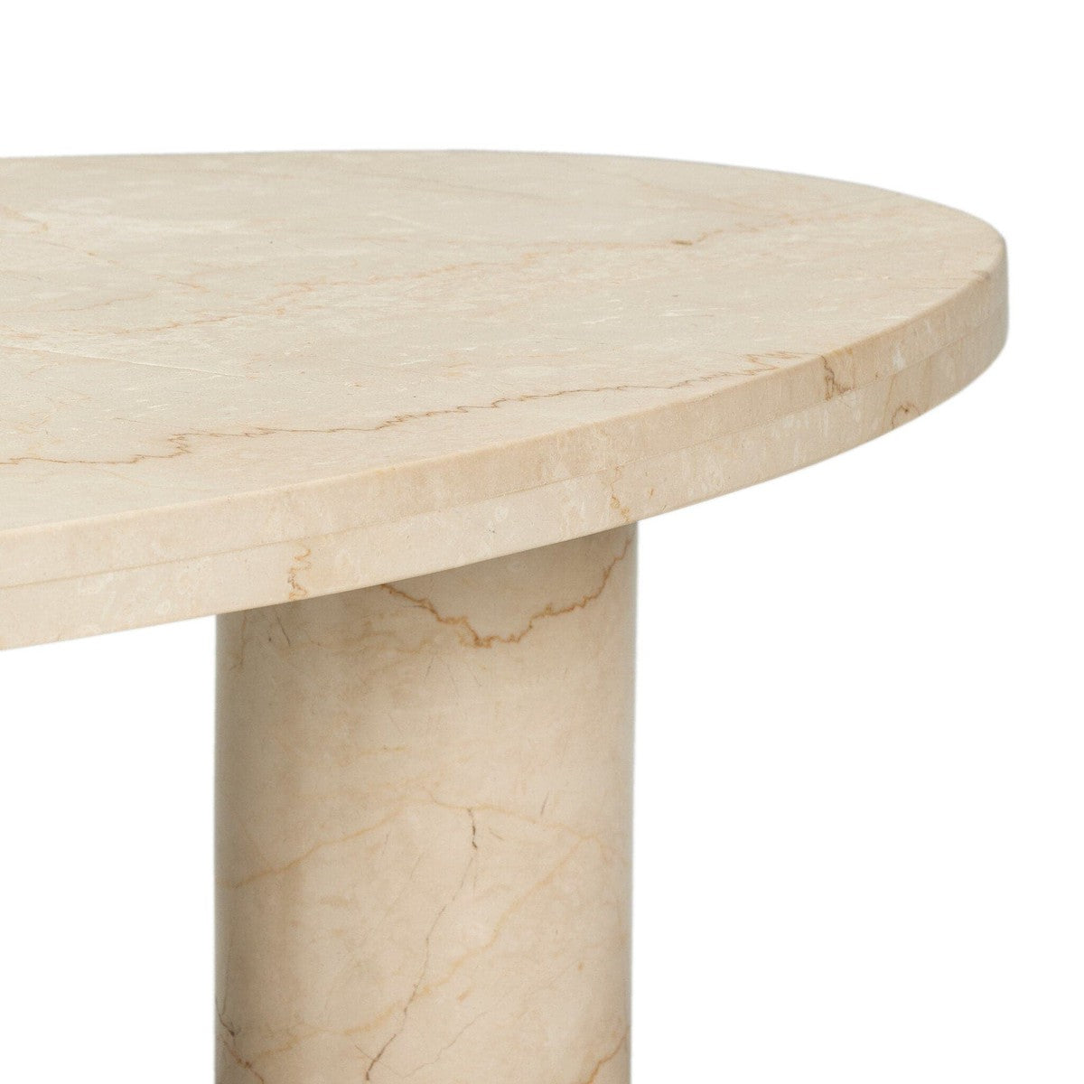 Zion Coffee Table - Cream Marble