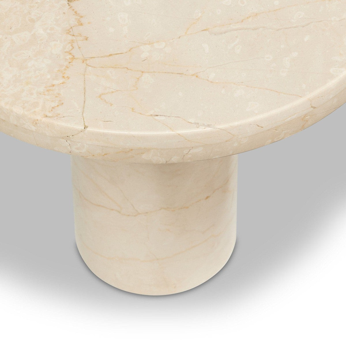 Zion Coffee Table - Cream Marble