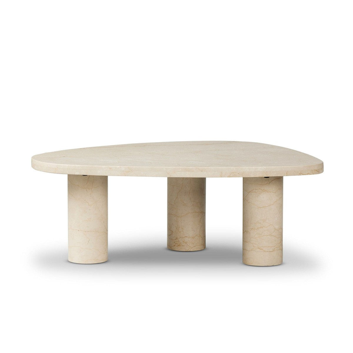 Zion Coffee Table - Cream Marble