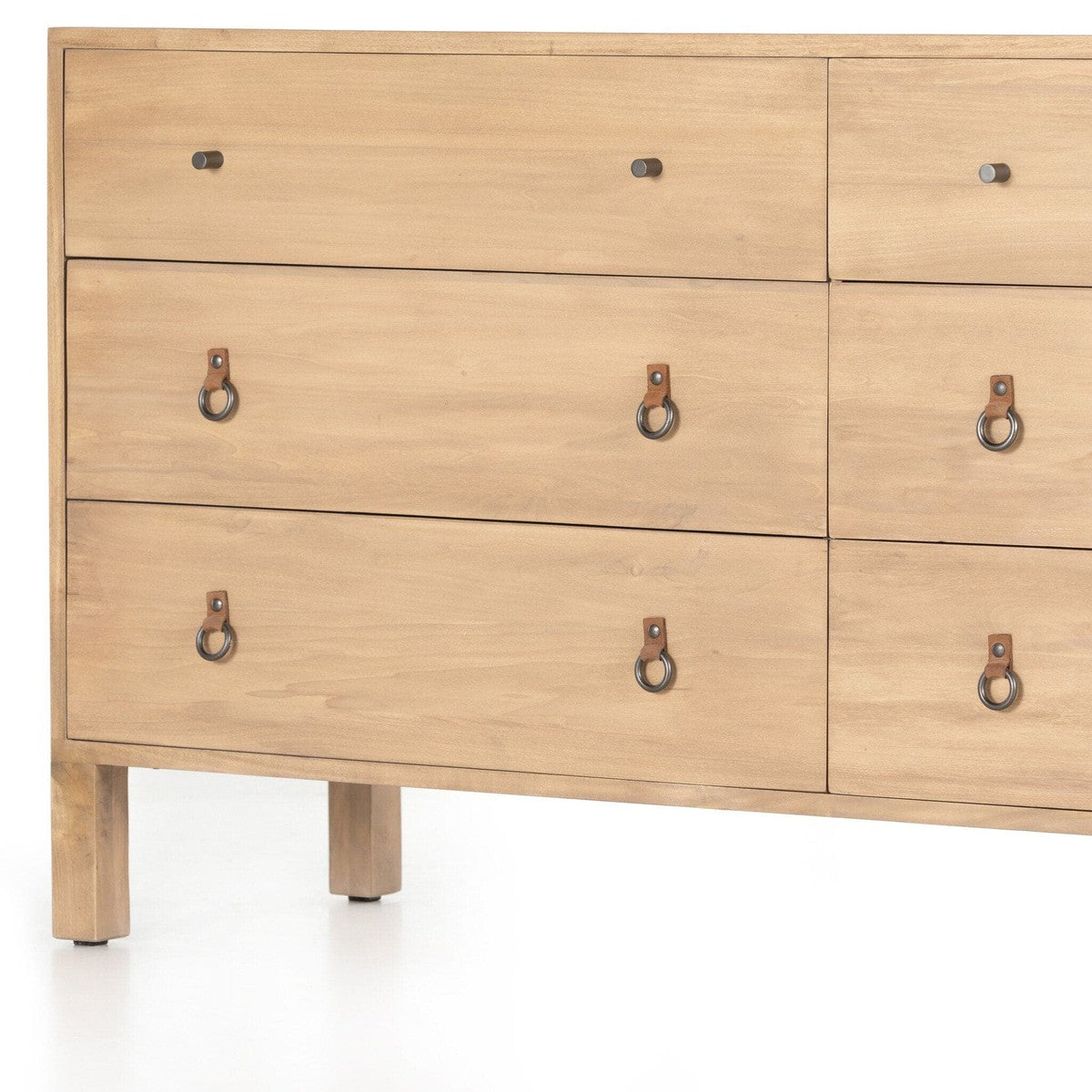 Isador 6 Drawer Dresser - Dry Wash Poplar