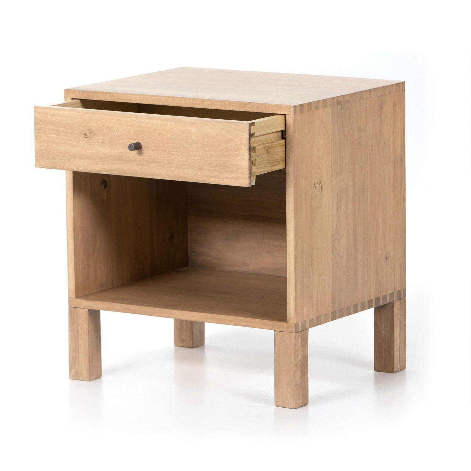 Isador Nightstand - Dry Wash Poplar