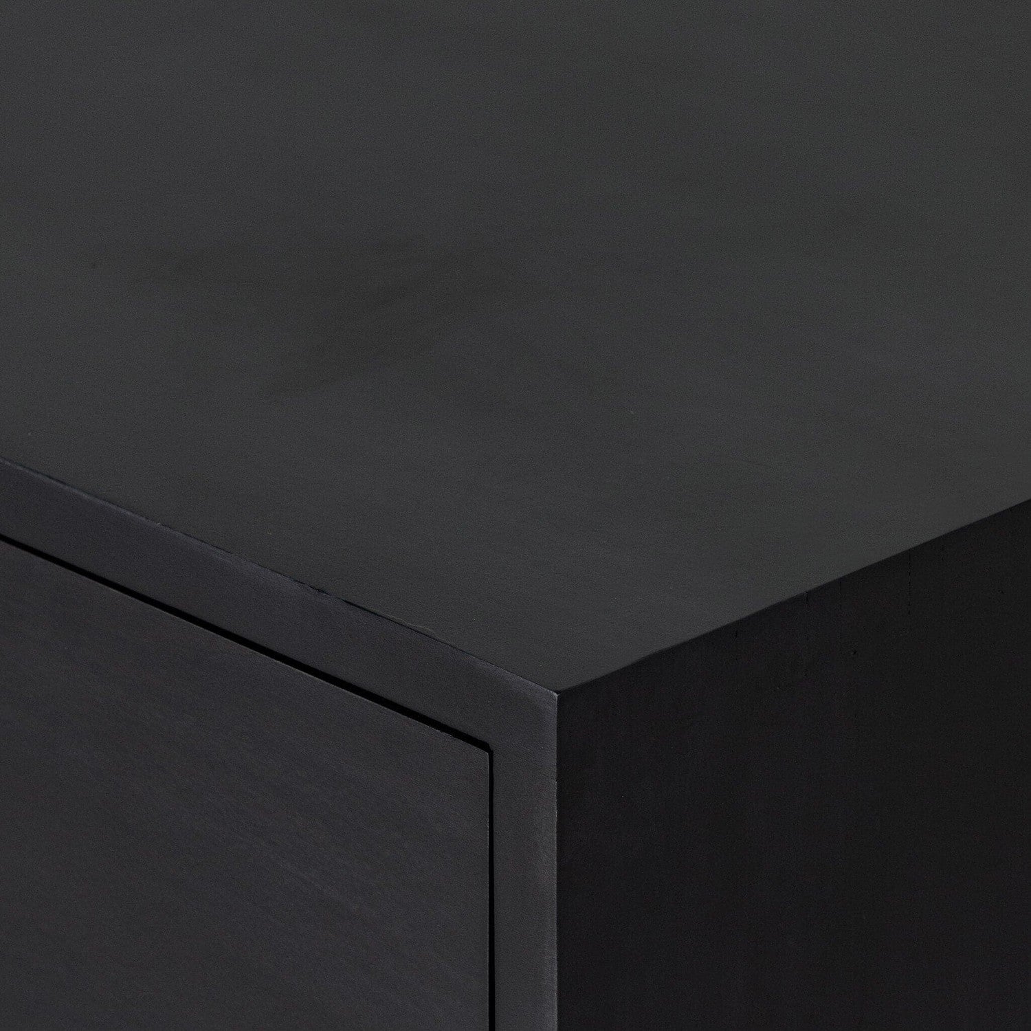 Isador Nightstand - Black Wash Poplar