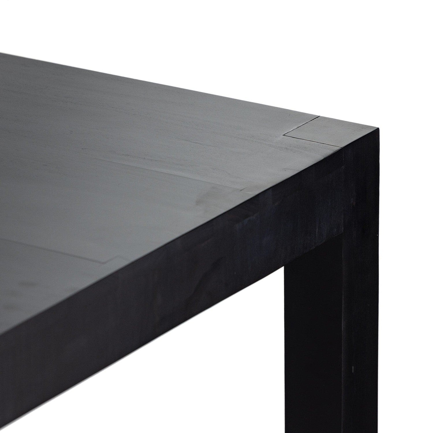 Isador Dining Table - Black Wash Poplar