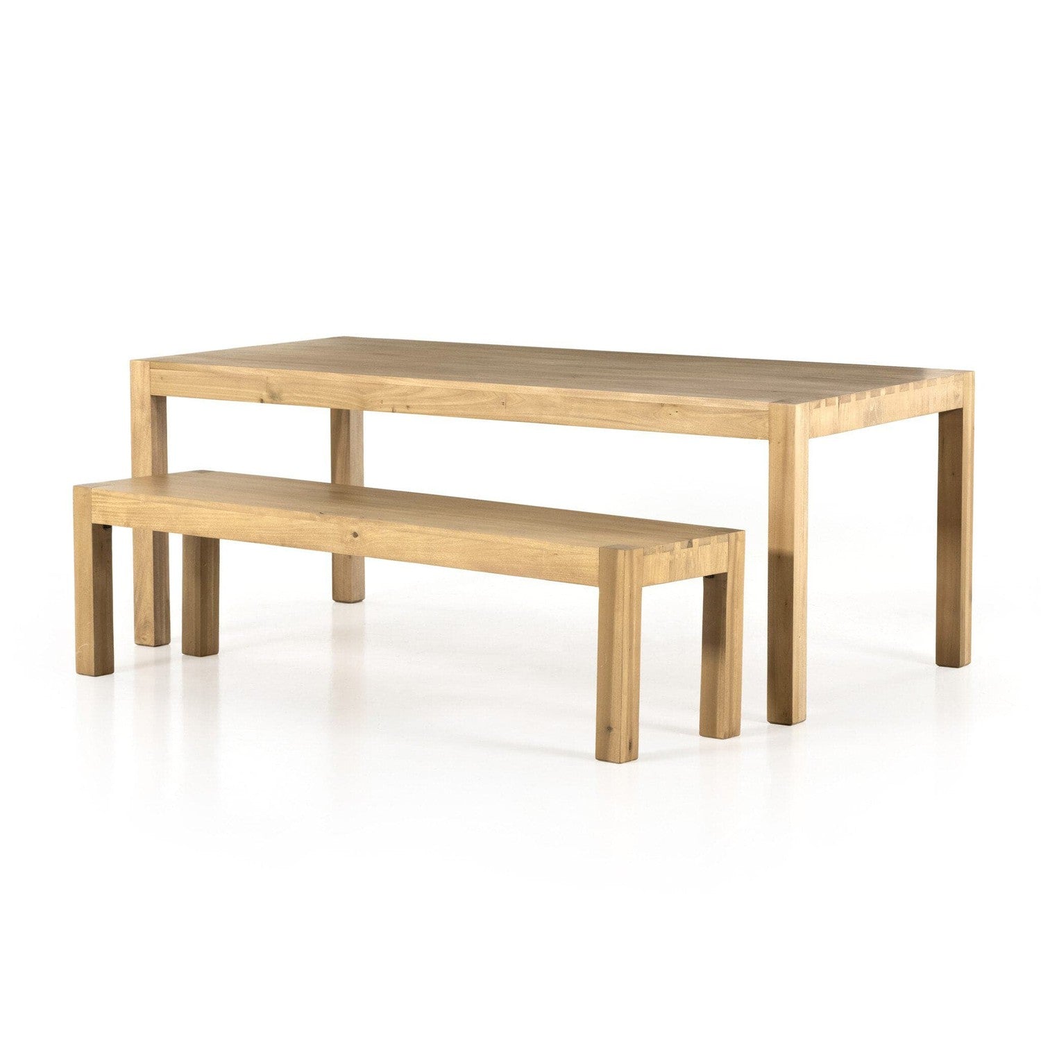 Isador Dining Table - Dry Wash Poplar