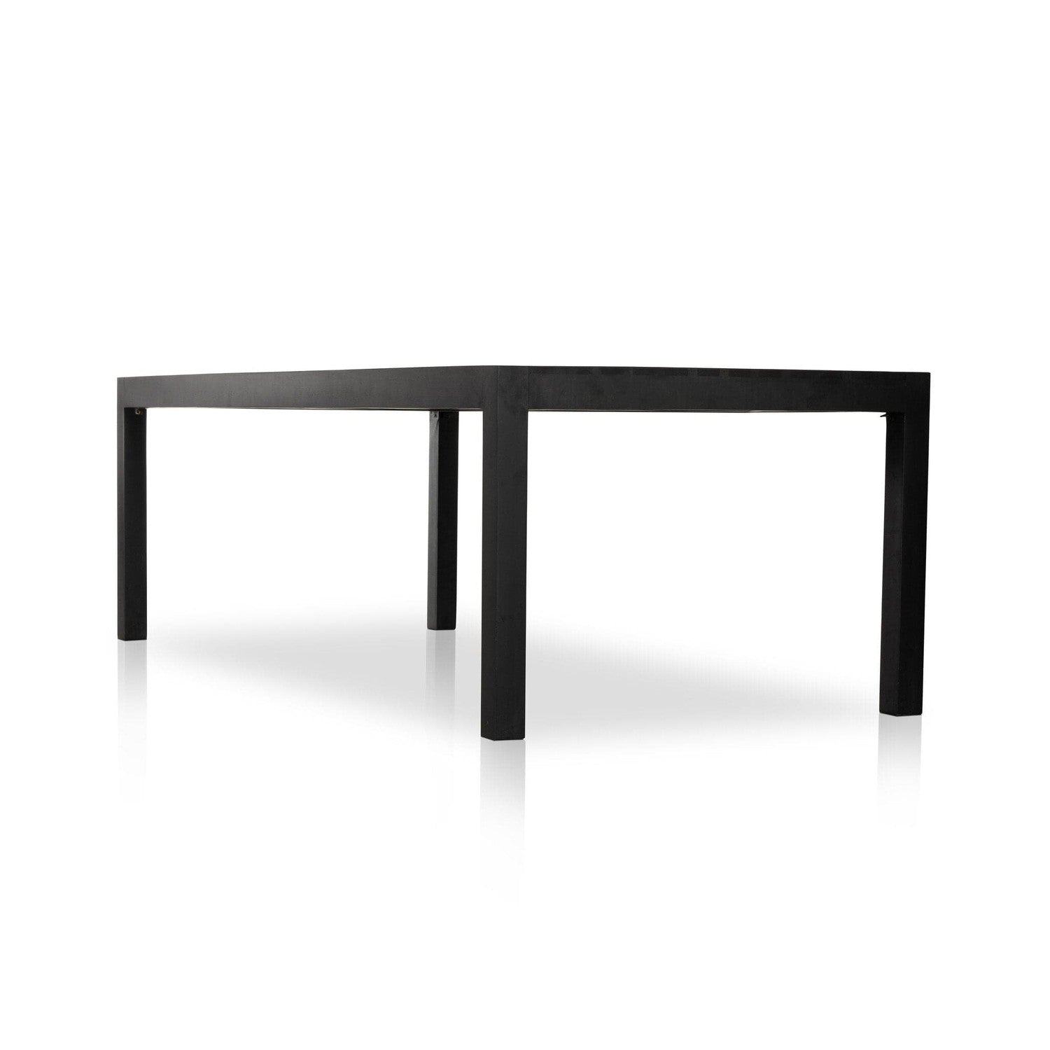 Isador Dining Table - Black Wash Poplar