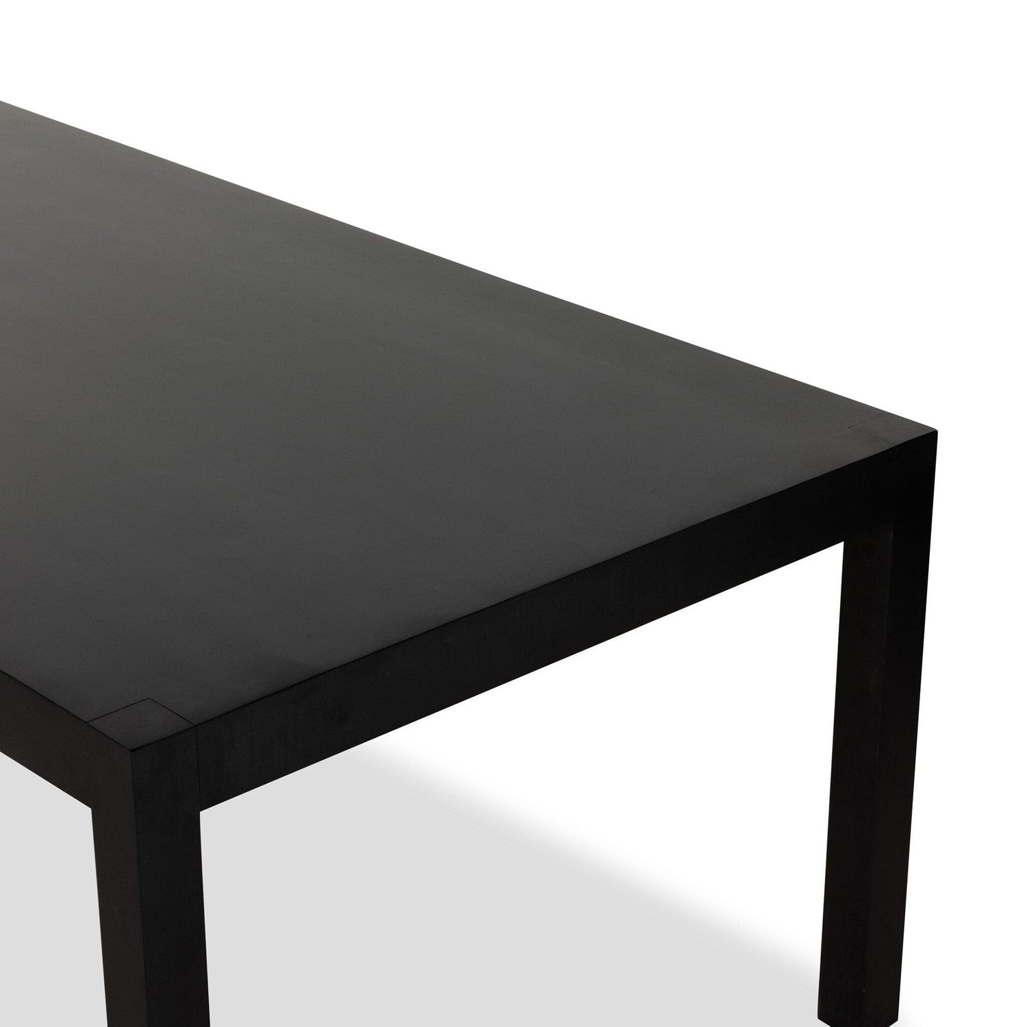 Isador Dining Table - Black Wash Poplar