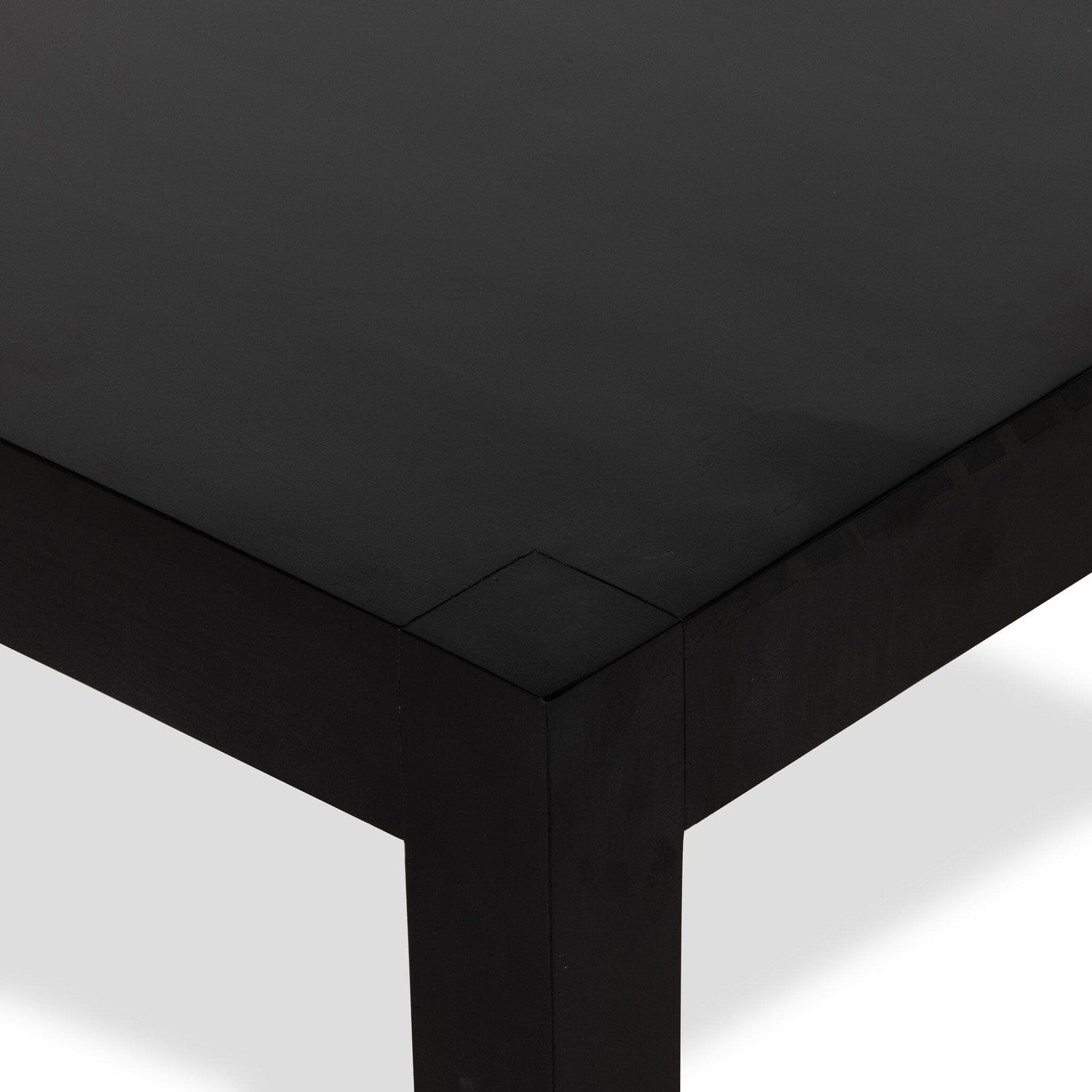 Isador Dining Table - Black Wash Poplar