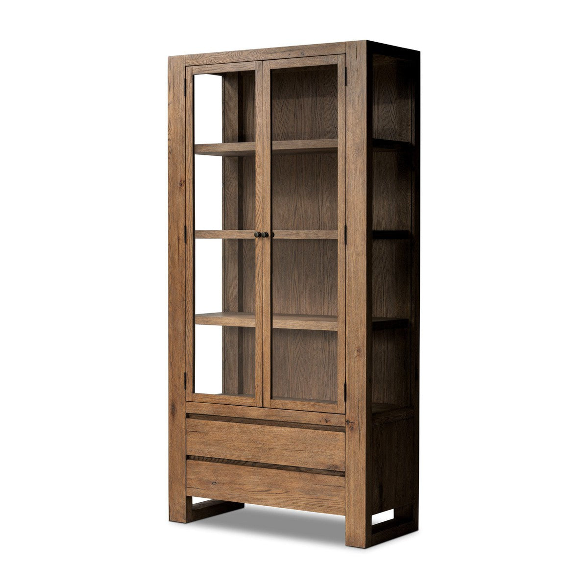 Norwich Cabinet - Weathered Oak