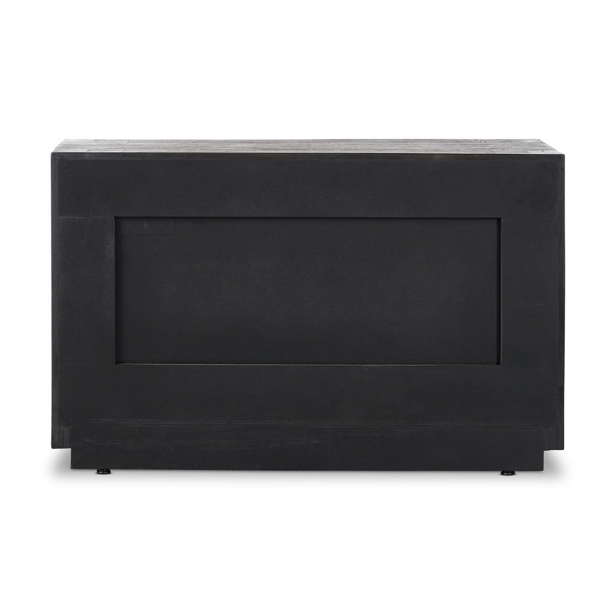 Abaso Nightstand - Ebony Rustic Wormwood Oak