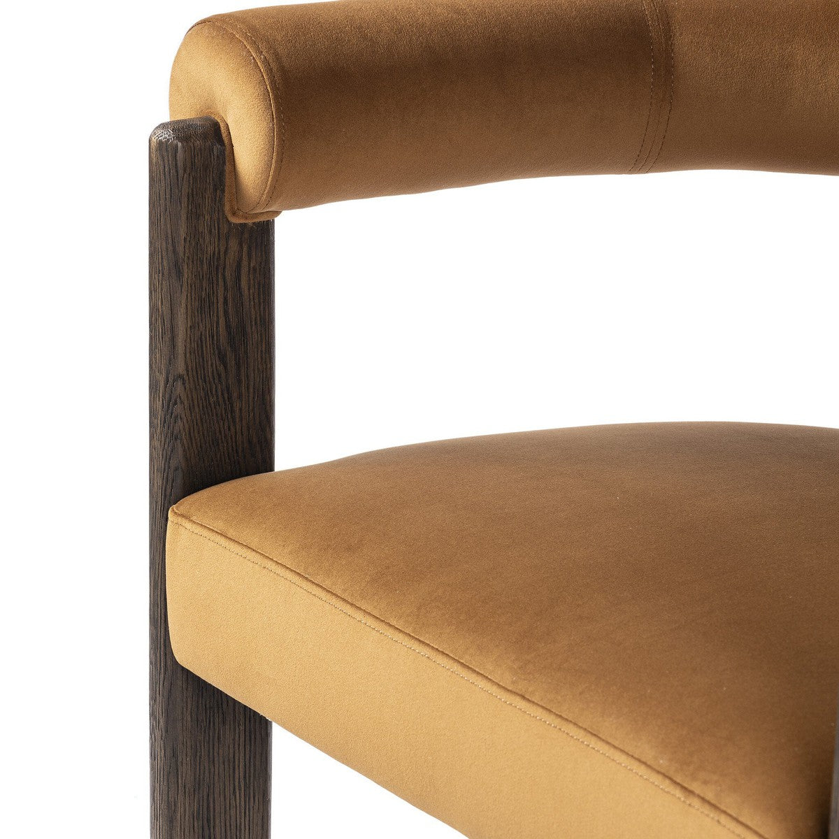 Canon Dining Chair - Stax Rust - Brown