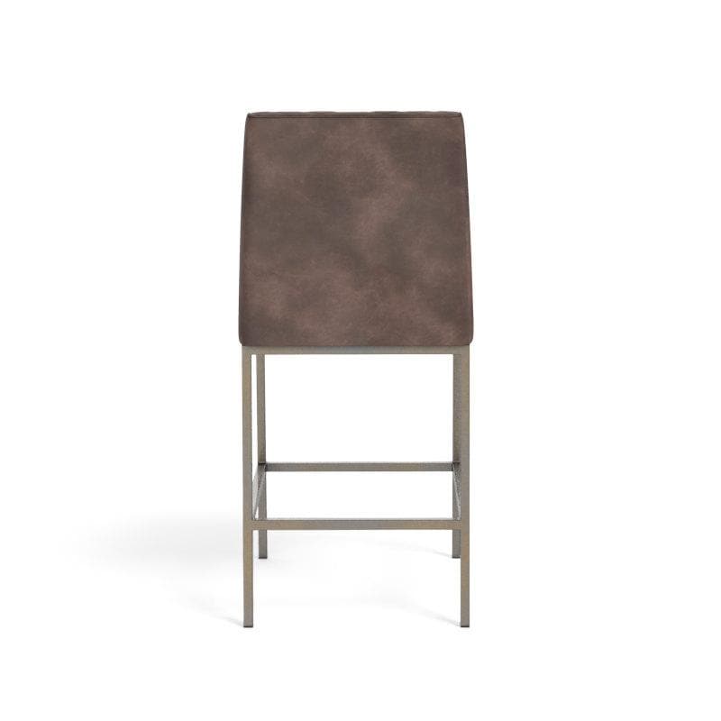 Leighland Counter Stool - Vegan Leather-Sunpan-SUNPAN-104905-Bar StoolsCastillo Cream-9-France and Son