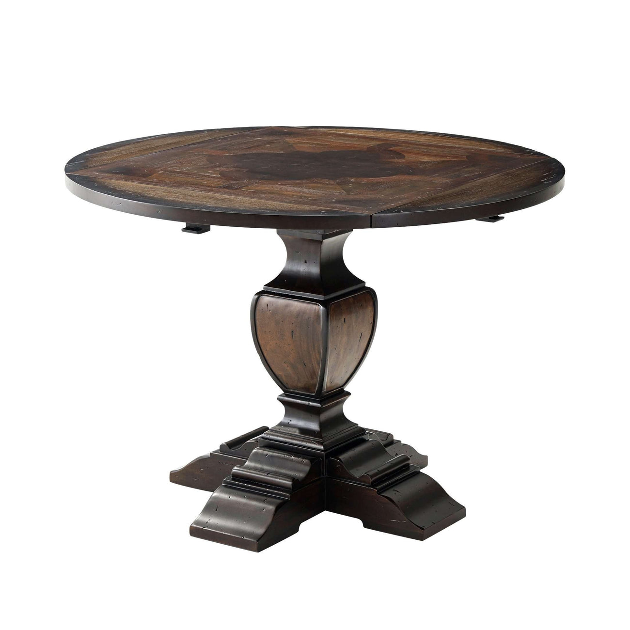 Square to Circle Dining Table-Theodore Alexander-THEO-5400-203-Dining Tables-1-France and Son