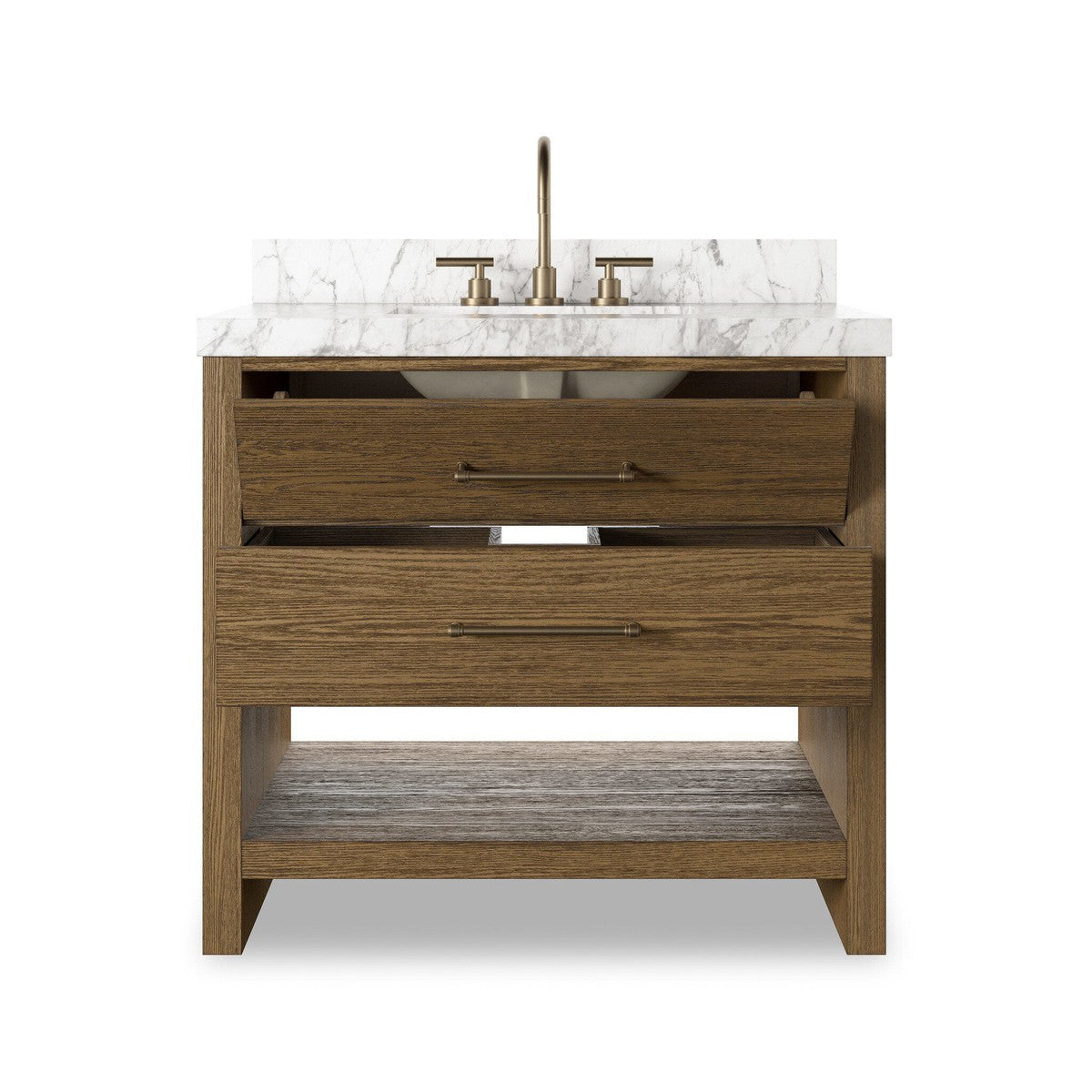 Anthem Single Vanity - Washed Natural