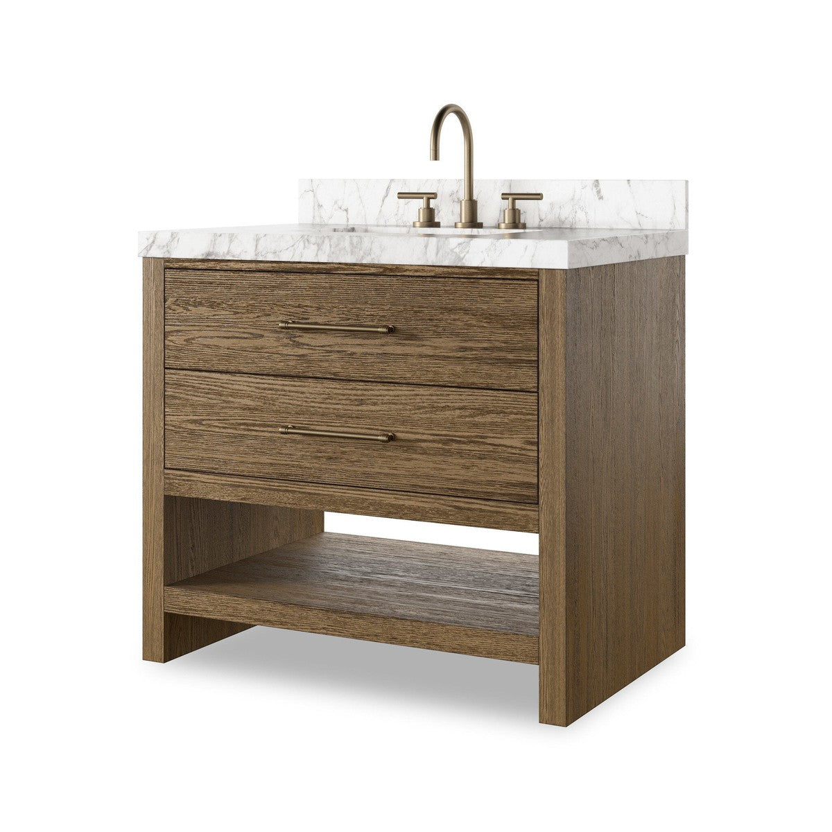 Anthem Single Vanity - Washed Natural