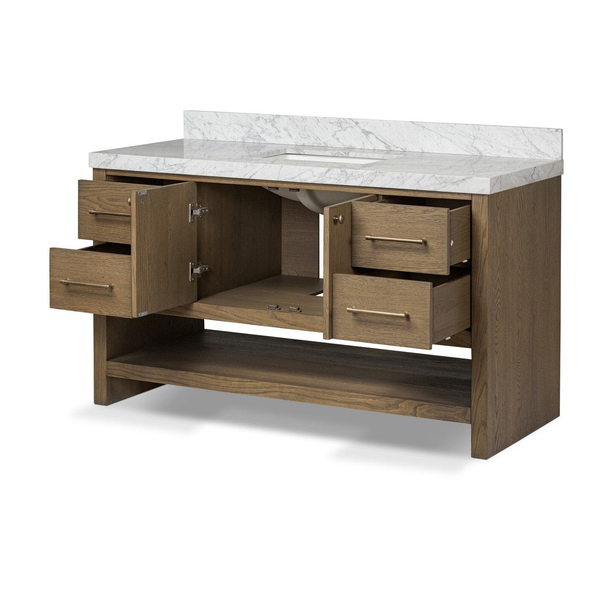 Anthem Single Wide Vanity - Washed Natural