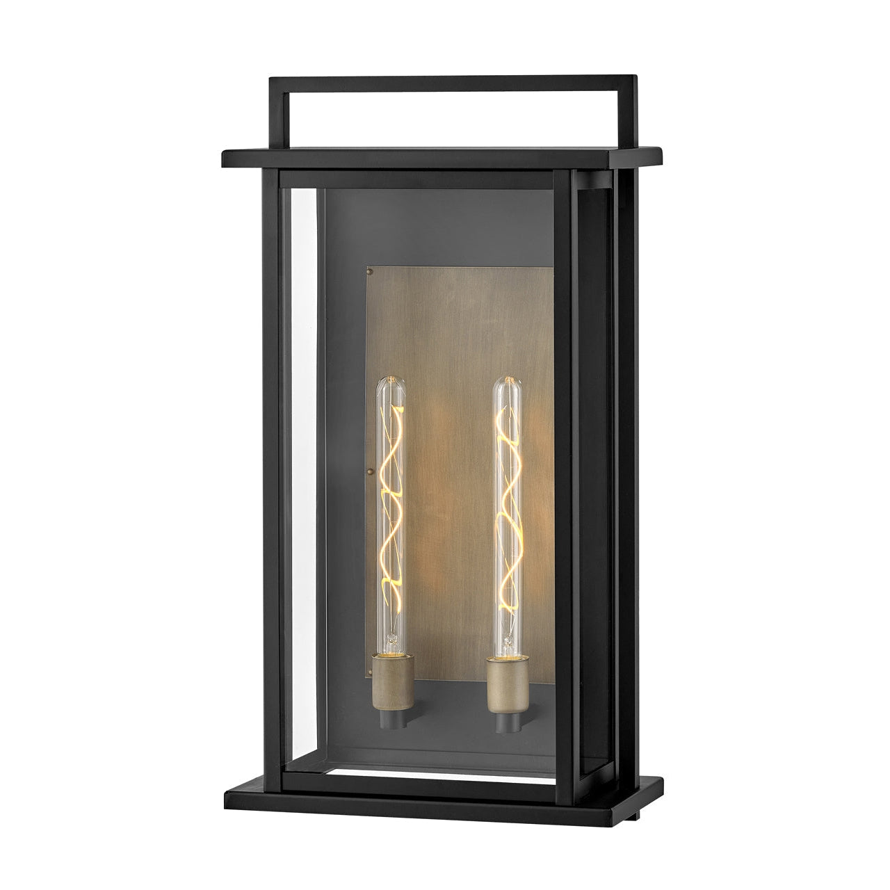 Outdoor Langston - Extra Large Wall Mount Lantern-Hinkley Lighting-HINKLEY-24028BK-Wall Lighting-1-France and Son