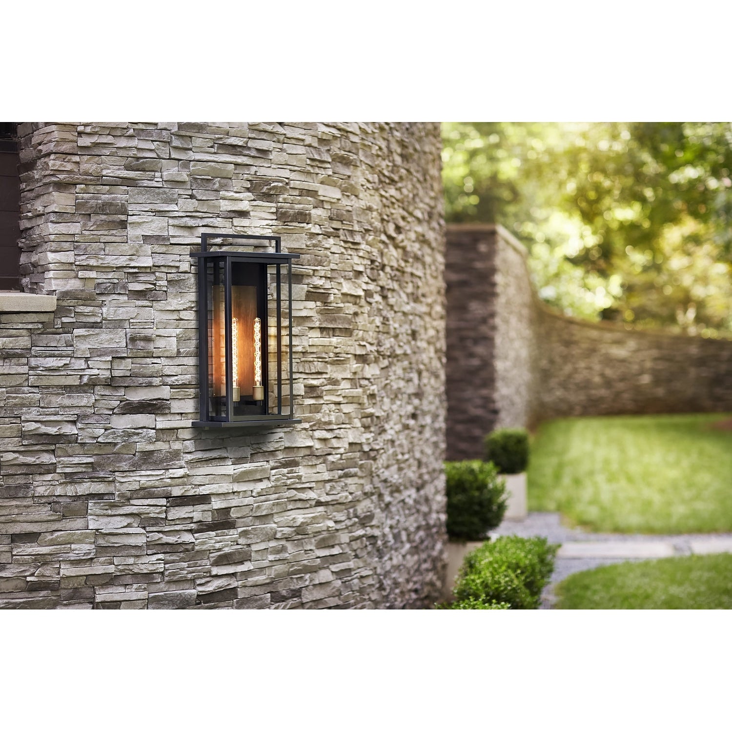 Outdoor Langston - Extra Large Wall Mount Lantern-Hinkley Lighting-HINKLEY-24028BK-Wall Lighting-2-France and Son