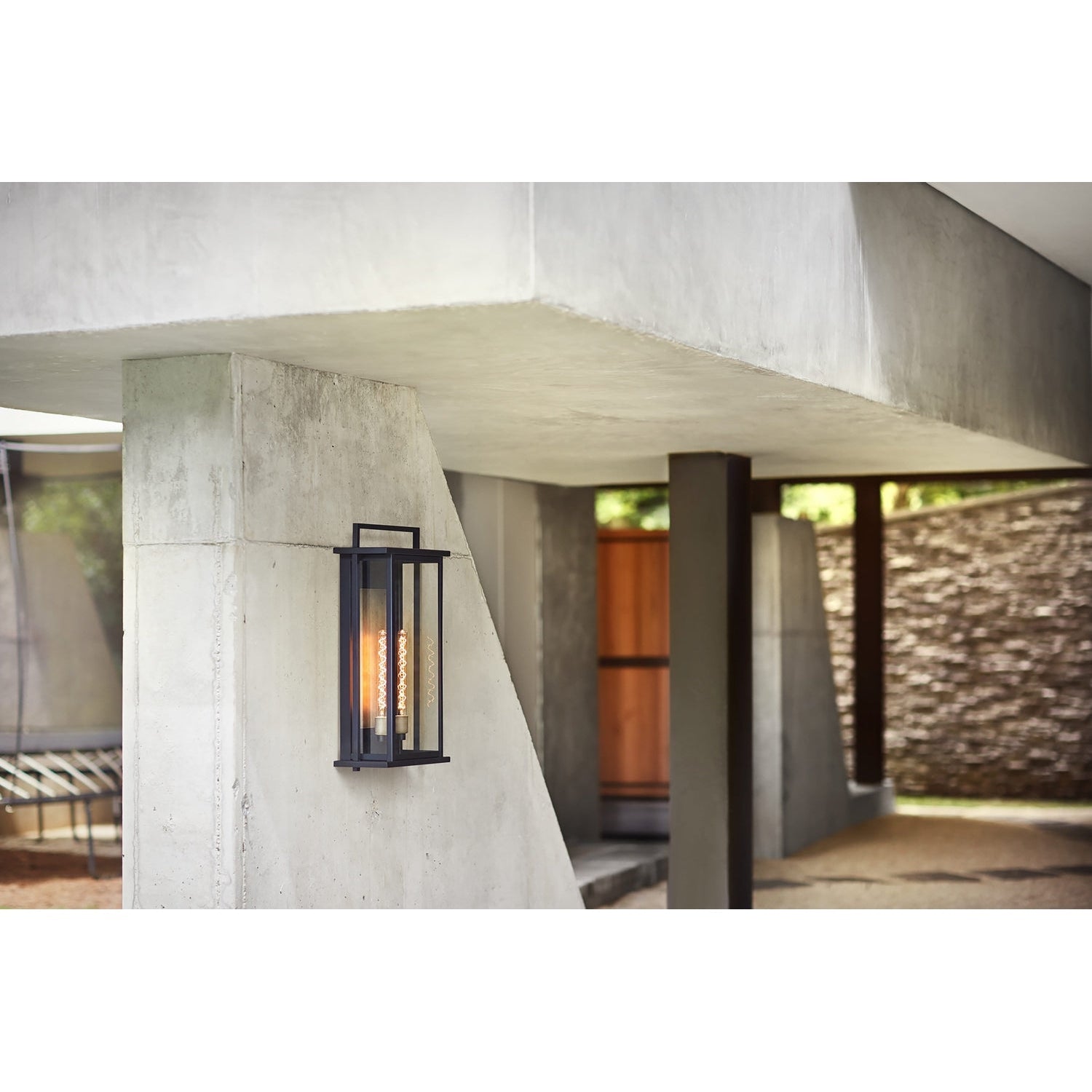 Outdoor Langston - Extra Large Wall Mount Lantern-Hinkley Lighting-HINKLEY-24028BK-Wall Lighting-3-France and Son