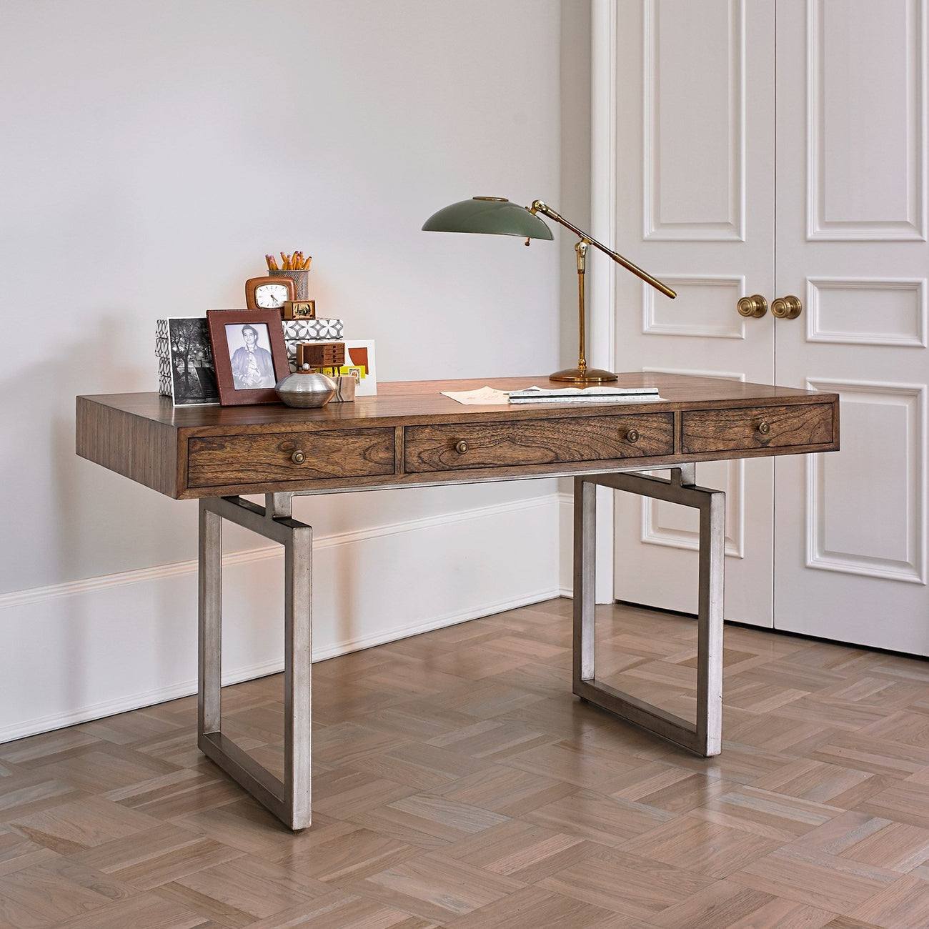 Hendrick Writing Desk-Ambella-AMBELLA-24043-300-058-Desks-1-France and Son