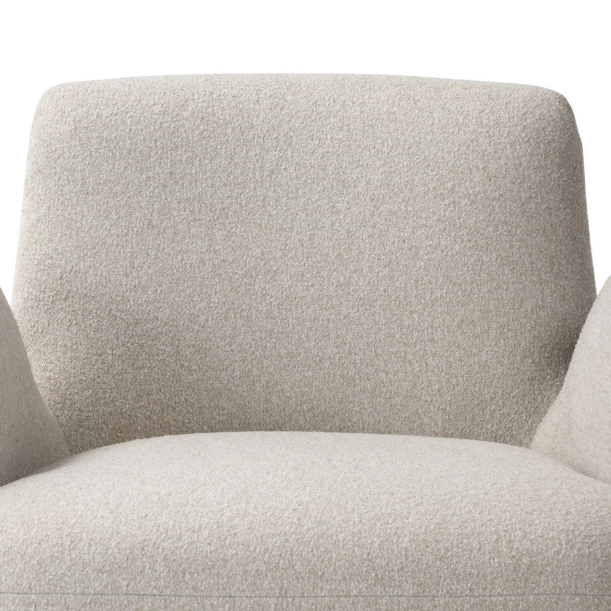 Reed Swivel Chair - Crete Pebble