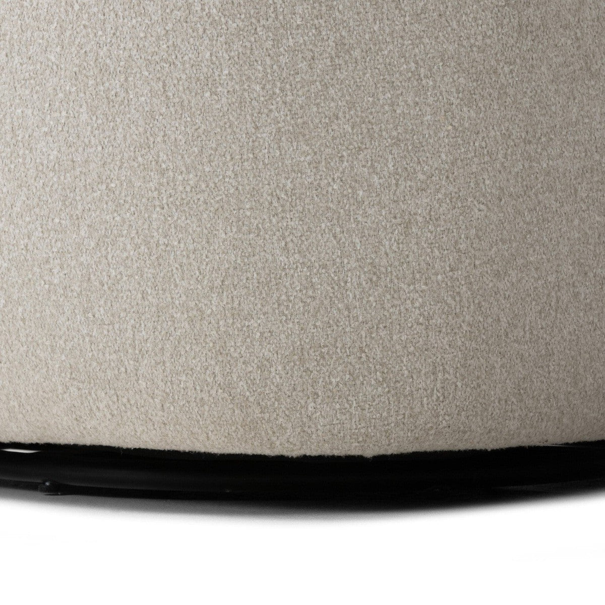 Reed Swivel Chair - Crete Pebble