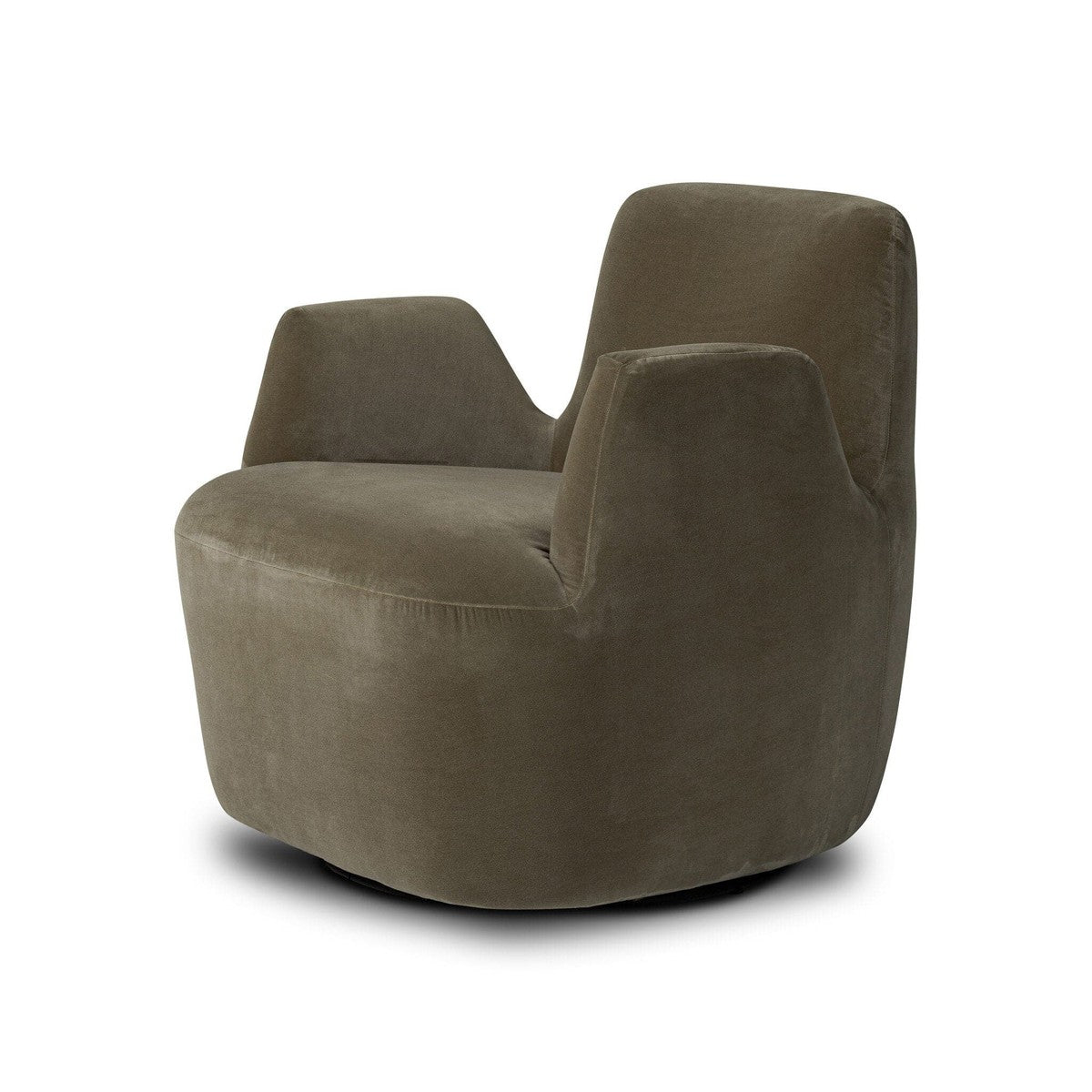 Reed Swivel Chair - Sapphire Khaki