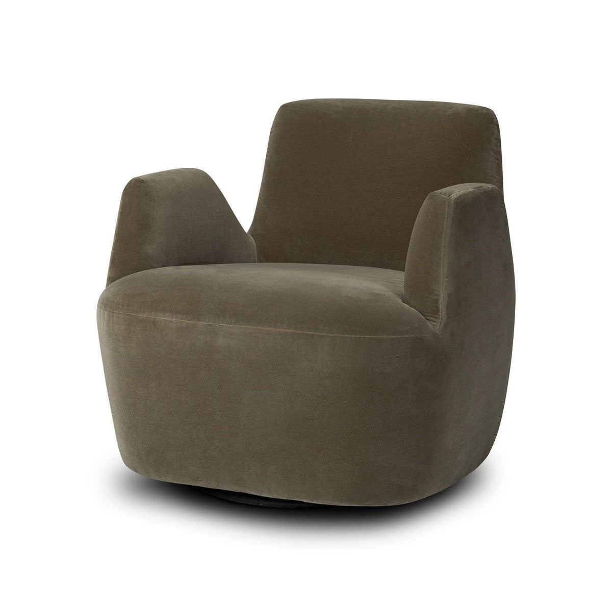 Reed Swivel Chair - Sapphire Khaki