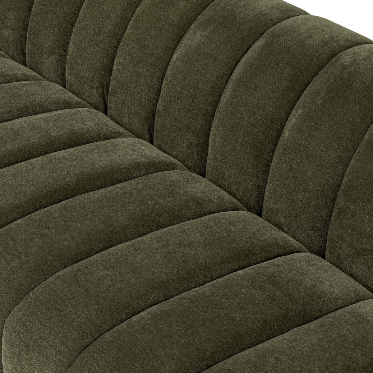 Carina Sofa - Malmo Olive - Olive, Black