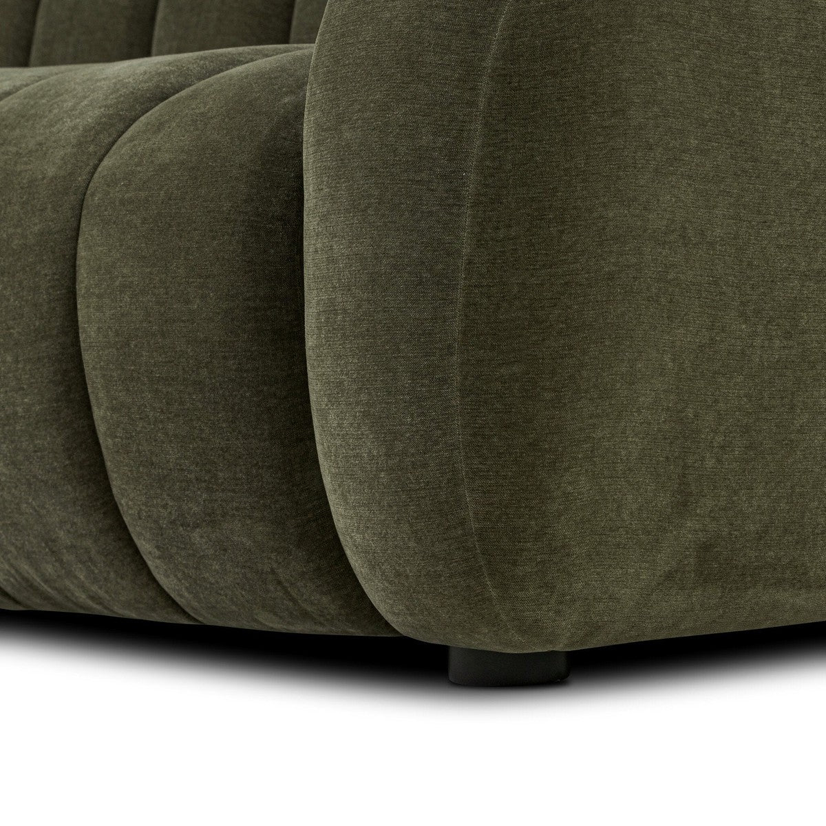 Carina Sofa - Malmo Olive - Olive, Black