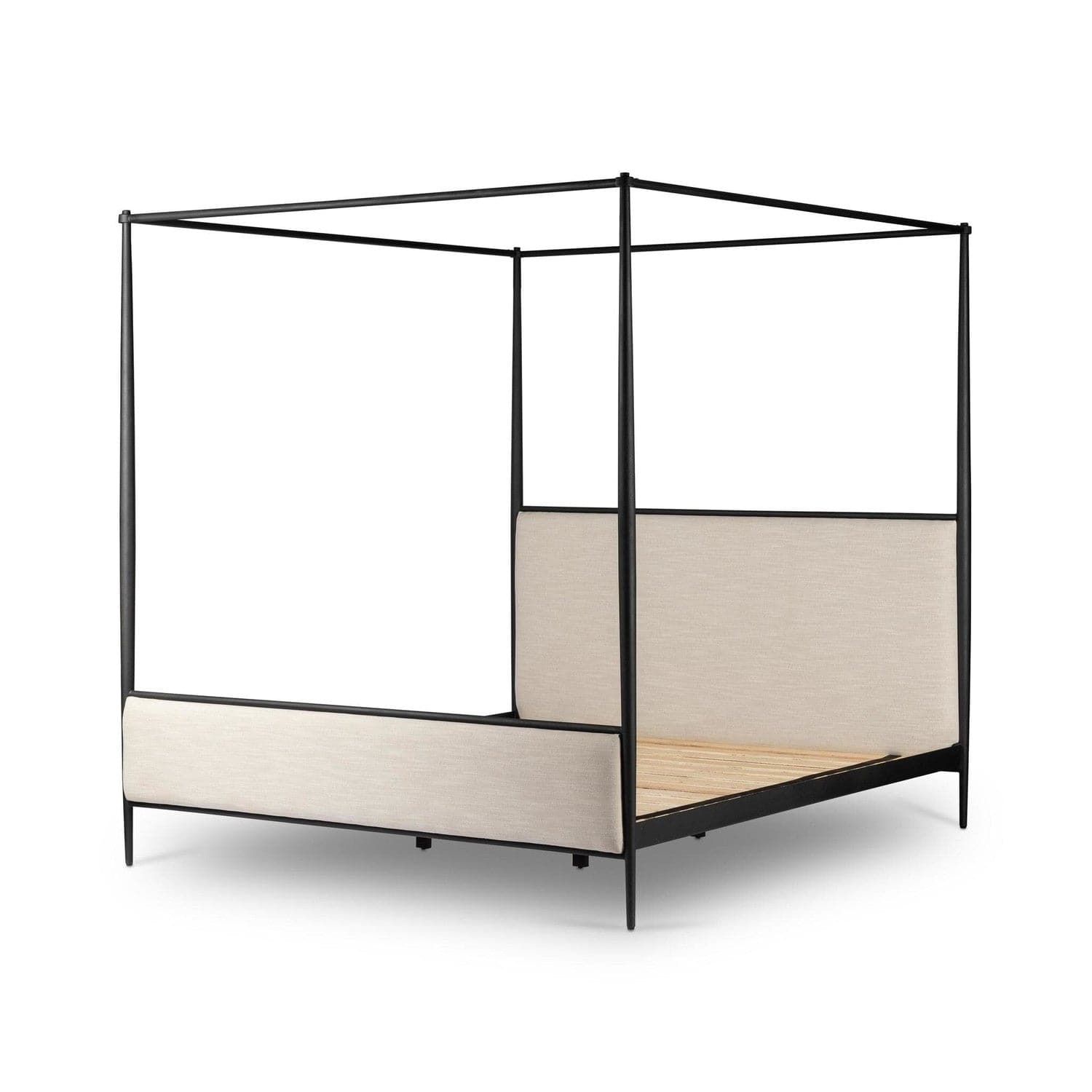 Xander Canopy Bed - Savoy Parchment - Queen