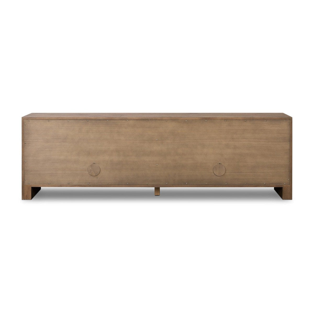 Chalmers Media Console - Weathered Oak Veneer