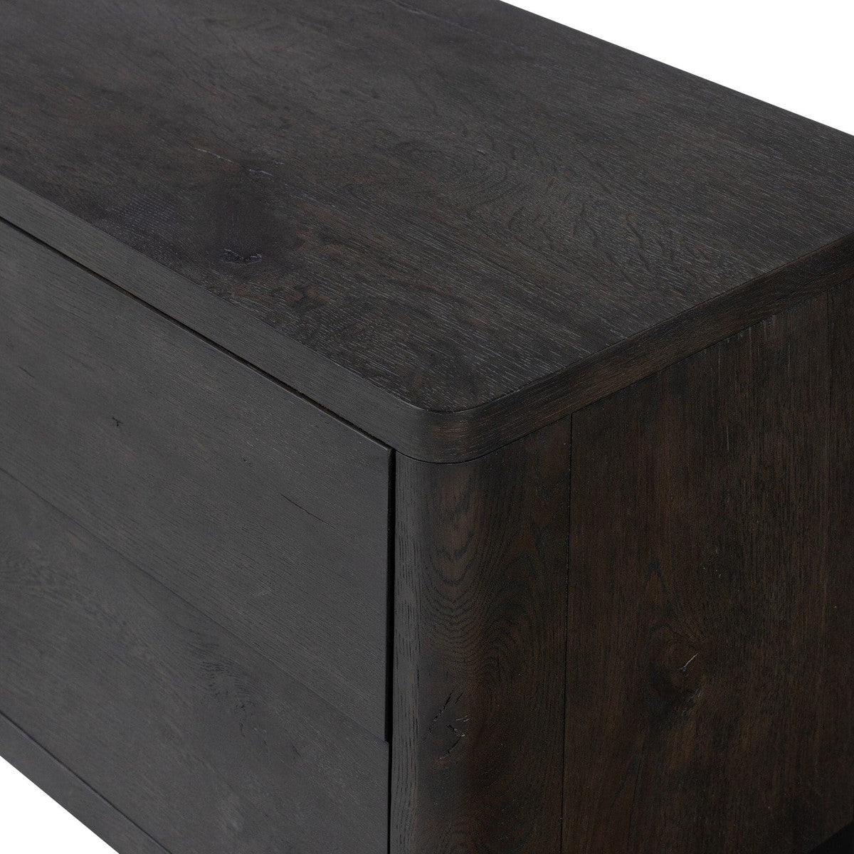 Noeline Nightstand - Smoked Black Oak Veneer