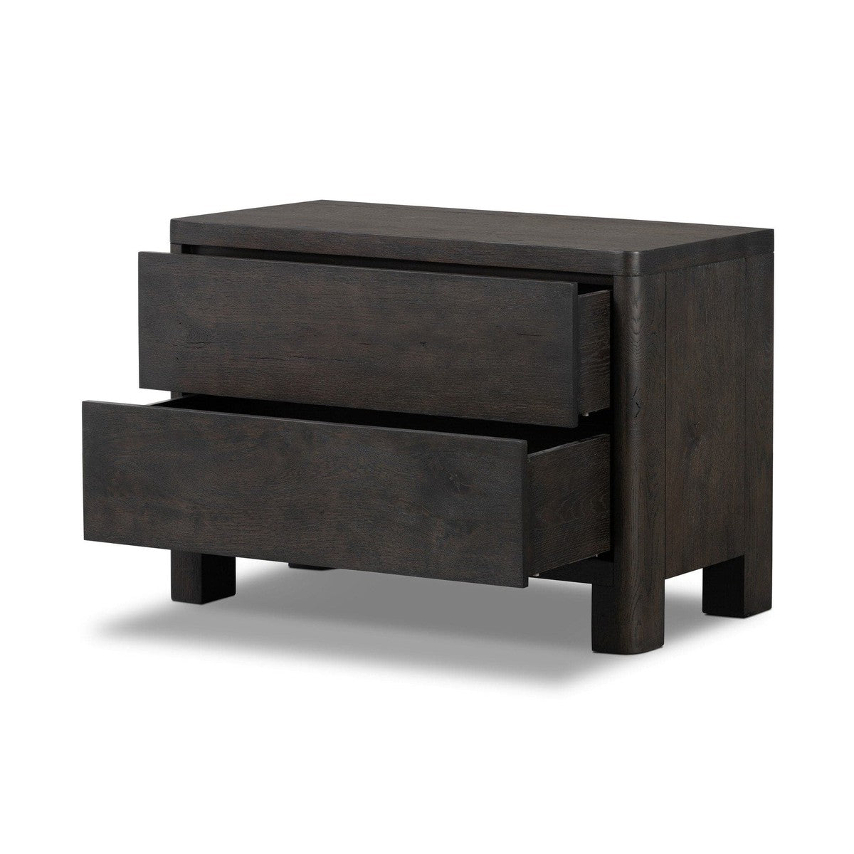 Noeline Nightstand - Smoked Black Oak Veneer