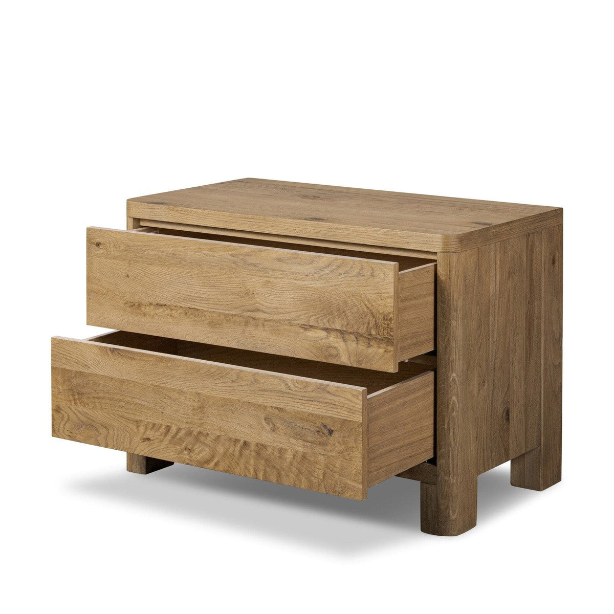 Noeline Nightstand - Worn Oak Veneer